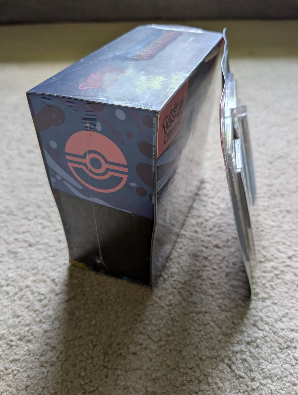 Pokémon Chaos Rising ETB & Prismatic Evolutions Tech Sticker Collection SEALED - Picture 4 of 7